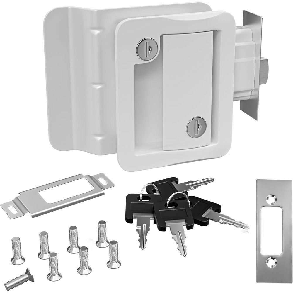 Door Lock - RV 도어락 교체용 패들 데드볼트, 캠핑카