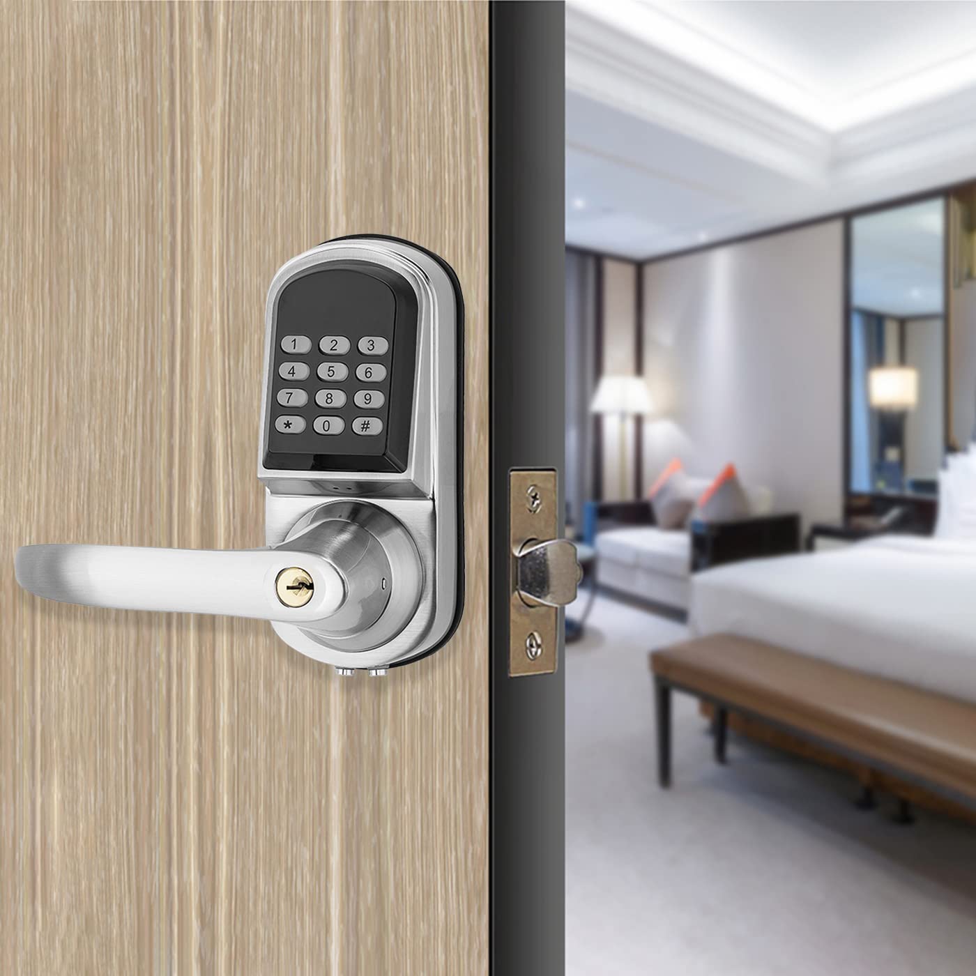 Door Lock - 고품질 아연 합금 핸들형 콤비네이션 잠금장치