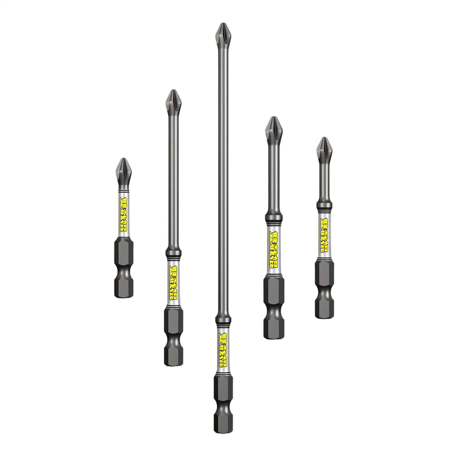 드릴 스크루드라이버 비트 세트 5피스 헤비듀티 녹방지  - Drill Bits 리뷰 및 가격