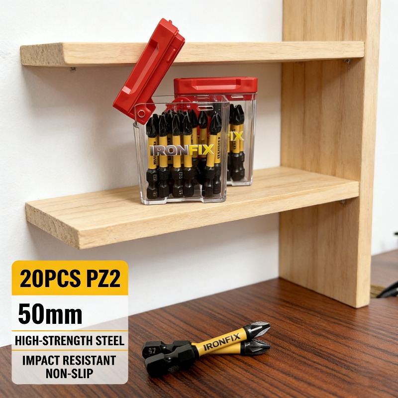고품질 20개입 PZ2 스크루드라이버 비트 세트, 전동 - Drill Bits 리뷰 및 가격