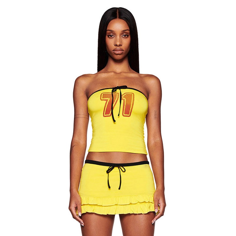 여름 패션 및 캐주얼 스타일, 소매 없는 랩 스타일 조 - Wallpaper 리뷰 및 가격
