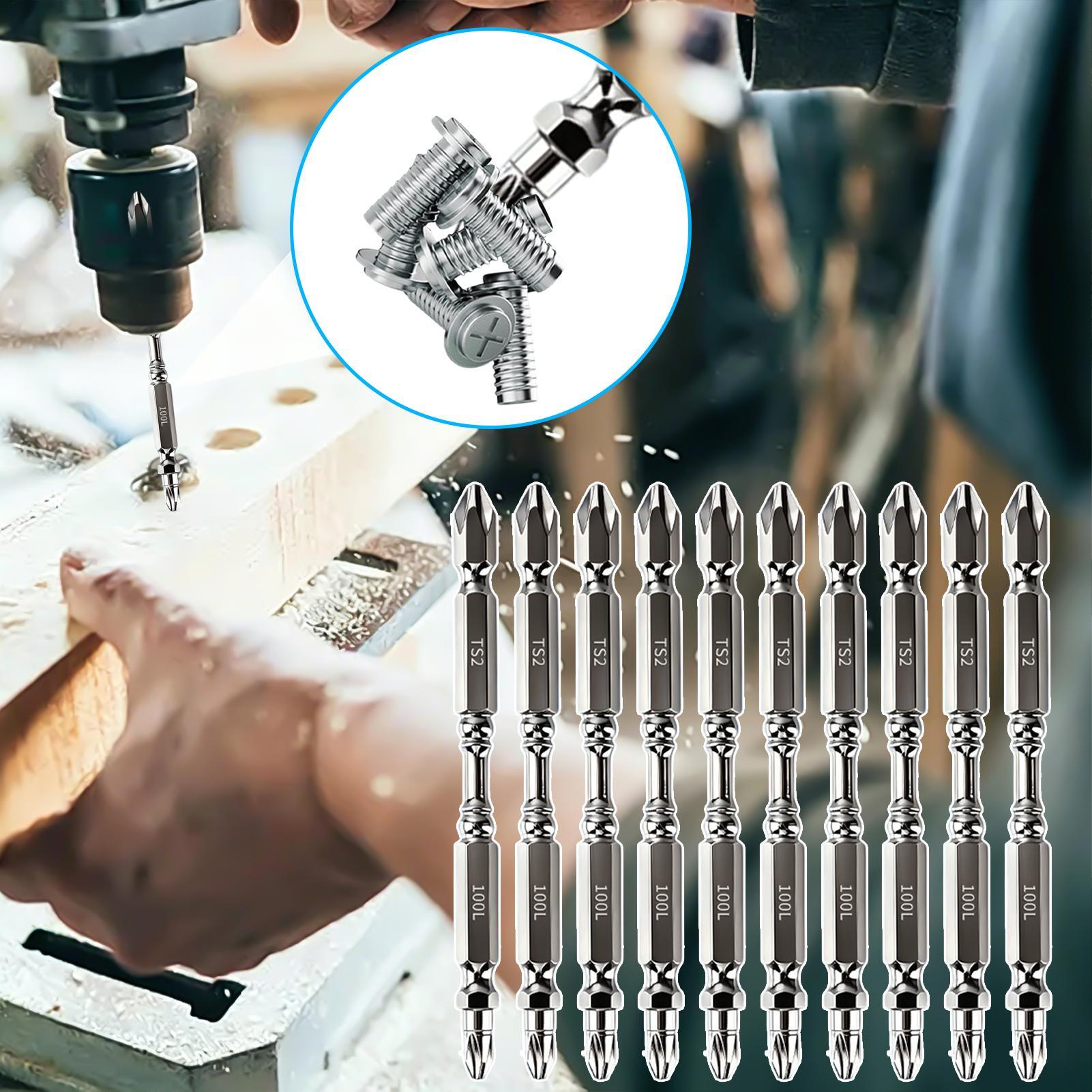 스크루드라이버 비트 세트 자기식 헤비 듀티 금속 육각  - Drill Bits 리뷰 및 가격